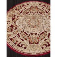 Бельгийский ковер Genova 938388-121210 Красный круг